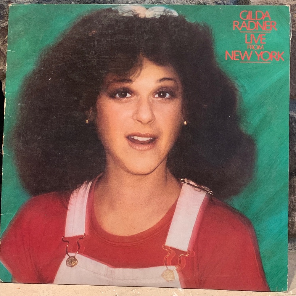 Gilda Radner Live From New York Vinyl Record .